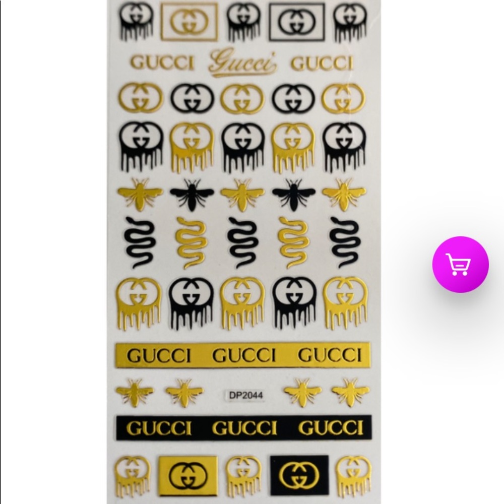 DESIGNER NAIL STICKERS/LIMITED EDITION